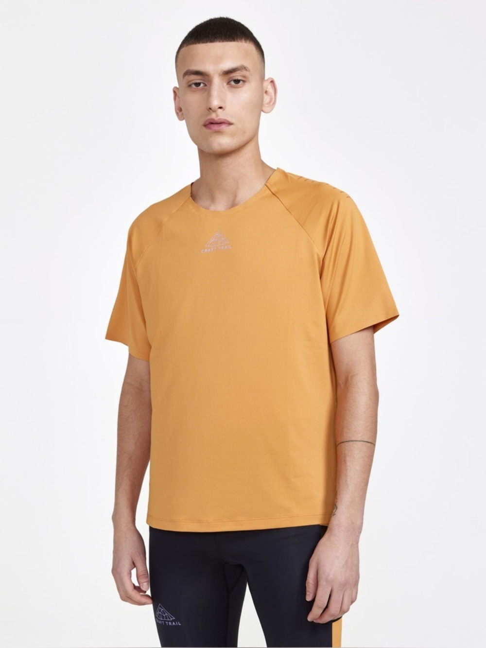 Craft Men's Pro Trail Running Short Sleeve Tee - DESERT Size Xl